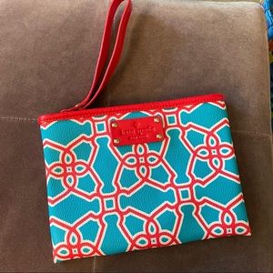 Never used Kate spade tile wristlet